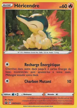 Hericendre Promo 221 - Epee et Bouclier Promo - Carte Pokemon - Image 1