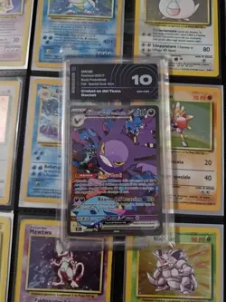 POKEMON CROBAT EX DEL TEAM ROCKET 234/182 RIVALI PREDESTINATI AIGRADING 10 GEM M - Image 3