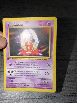 Carte Pokemon Lippoutou 31/102 Edition 1 Set De Base Wizards Francais Occasion - Image 3
