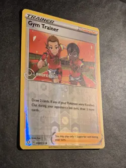 Pokemon Card Gym Trainer Professor Program 059/072 Shining Fates Holo Promo 2021 - Image 2