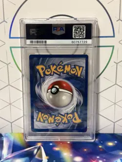 Alakazam Holo Pokemon Card 1/102 Base Set 1999 Unlimited PSA 7 NM WOTC - Image 2