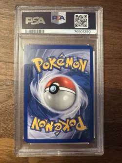 Alakazam 1/102 Base Set Holo English PSA 9 Graded Pokemon card - Image 2
