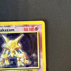 Pokemon Alakazam Holo Card Base set 1/102 HP - Image 5