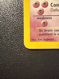 Alakazam Holo 1/102 Base Set Unlimited – LP– Rare - Vintage Pokemon Card - Image 4