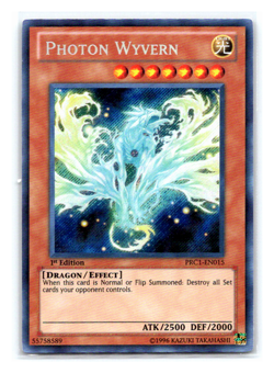 Photon Wyvern - PRC1-EN015 - Secret Rare - 1st Edition - Yugioh - Image 1