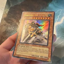 YuGiOh! SD5-EN001 Gilford the Legend 1st Edition Ultra Rare VLP - Image 3