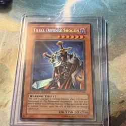 YuGiOh! CT1-EN001 Total Defense Shogun Secret Rare Limited Edition LP - Image 1