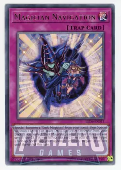 Yugioh Magician Navigation LED6-EN011 Rare 1st Edition NM/LP - Image 1