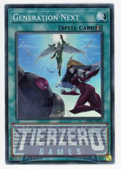 Yugioh Generation Next LED6-EN014 Super Rare 1st Edition NM/LP - Image 1