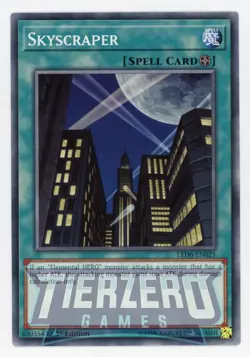 Yugioh Skyscraper LED6-EN021 Common 1st Edition NM/LP - Image 1