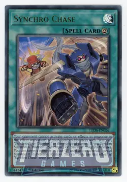 Yugioh Synchro Chase LED6-EN026 Ultra Rare 1st Edition NM/LP - Image 1