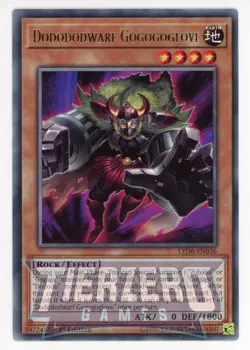 Yugioh Dodododwarf Gogogoglove LED6-EN036 Rare 1st Edition NM/LP - Image 1