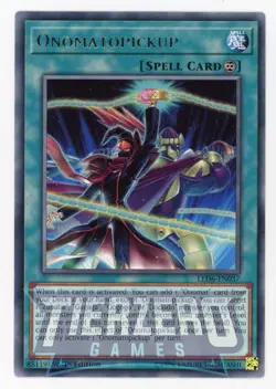 Yugioh Onomatopickup LED6-EN037 Rare 1st Edition NM/LP - Image 1