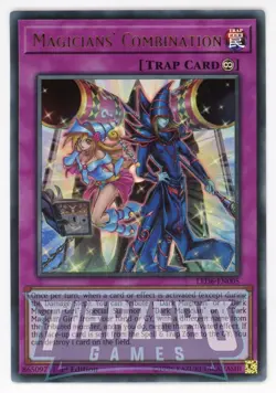 Yugioh Magicians' Combination LED6-EN005 Ultra Rare Unlimited NM/LP - Image 1