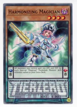 Yugioh Harmonizing Magician LED6-EN053 Common 1st Edition NM/LP - Image 1