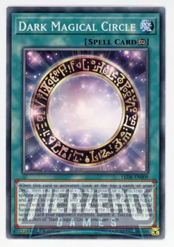 Yugioh Dark Magical Circle LED6-EN009 Common 1st Edition NM/LP - Image 1