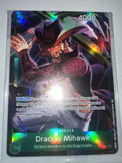 One Piece CCG Dracule Mihawk ST12-003 SR Sealed English Edition - Image 1