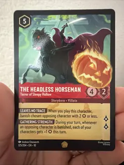 3 The Headless Horseman Terror Of Sleepy Hollow Disney Lorcana - Image 2