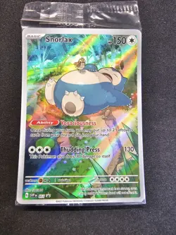 Snorlax 051 Sv: Scarlet & Violet Promo Cards Holo - Image 1