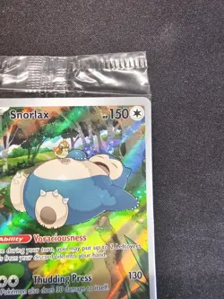 Snorlax 051 Sv: Scarlet & Violet Promo Cards Holo - Image 3
