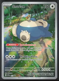 SV: Scarlet & Violet Promo Cards #051 Snorlax Holo 23278 - Image 1