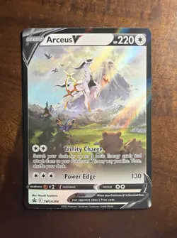 Pokemon Arceus V SWSH204 Sword & Shield Promo Holo Card English TCG - Image 1
