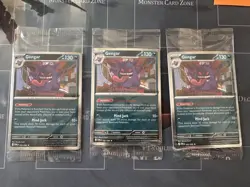 Gengar (3x) #050/088 - EB Games Promo - English SEALED Pokemon TCG Promo Card - Image 1