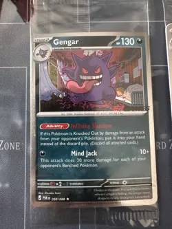 Gengar (3x) #050/088 - EB Games Promo - English SEALED Pokemon TCG Promo Card - Image 2