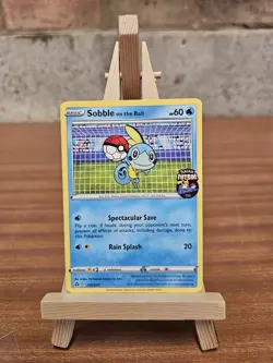 Sobble On The Ball 005/005 Futsal Football Promo Pokemon Card - Image 1
