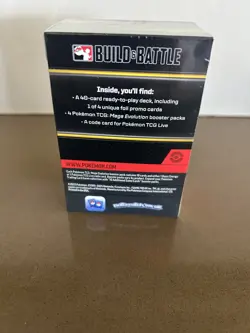 Trading Card Game Mega Evolution Build & Battle Box, 4 Booster Packs, Play Level - Image 4