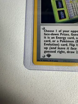 Card-Flip 92/111 1st Edition Neo Genesis Uncommon WOTC Vintage Pokemon - Image 3