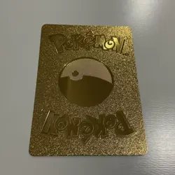 SHINY CHARIZARD V Gold Foil Fan Art Display Card, HP 220 - Image 2