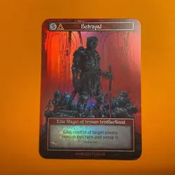 Betrayal FOIL Elite Sorcery: Contested Realm Gothic - Image 1