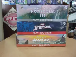 MTG AVATAR + SPIDER-MAN + MODERN HORIZONS 3 PLAY SEALED BOOSTER BOXES - Image 1