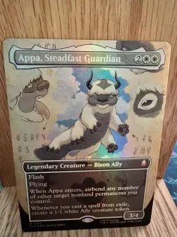 MTG: Appa, Steadfast Guardian - M 0316 - Borderless Foil Avatar Last Airbender - Image 4