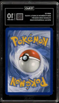 Pokemon Mew ex Paldean Fates Special Illustration Rare #232 TAG 10 Gem Mint - Image 2