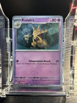 Pokemon TCG Kadabra Pokemon Promos 064/165 Holo Promo Cosmos Holo Rare Promo - Image 1