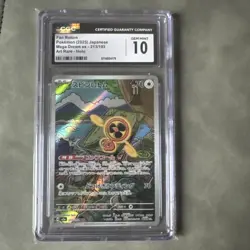 ✨✨ CGC 10 Fan Rotom AR 213/193 Holo Pokemon Card Mega Dream ex M2a - Image 1