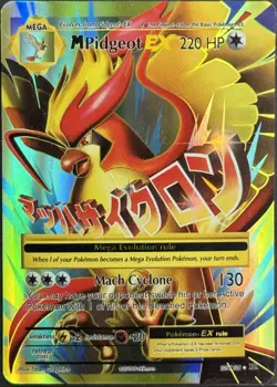 2016 Pokemon Gaming XY Evolutions Mega Pidgeot #105/108 - Image 1