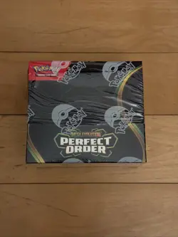 Pokemon Mega Evolution Perfect Order Booster Box Sealed - Image 1