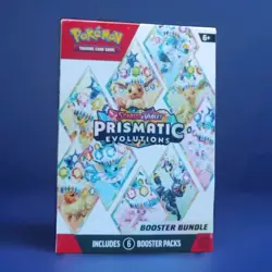 Pokemon TCG: S&V Prismatic Evolutions Booster Bundle (6pks) Factory Sealed - Image 1