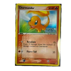 Pokemon TCG Charmander EX Crystal Guardians 48/100 Reverse Holo STAMPED - Image 1