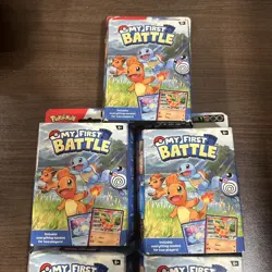 Pokemon My First Battle Starter Deck Charmander & Squirtle Sealed New (Lot of 5) - Image 3