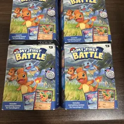 Pokemon My First Battle Starter Deck Charmander & Squirtle Sealed New (Lot of 5) - Image 4