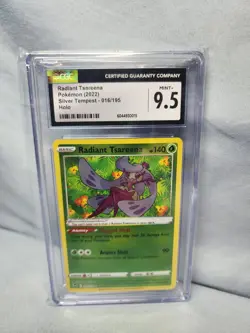 2022 Pokemon Radiant Tsareena Holo Silver Tempest 016/195 - CGC 9.5 - Image 1