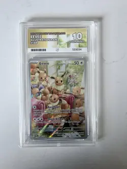 Pokemon Eevee Twilight Masquerade 188/167 Graded Ace 10 - UK seller - Image 1