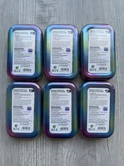 Pokemon TCG Scarlet & Violet Prismatic Evolutions Mini Tin Sealed - Lot Of 6 - Image 2