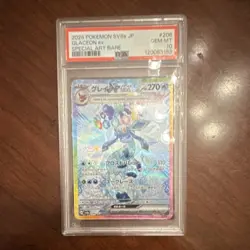 Pokemon Glaceon ex 206 SV8a Terastal Fest Special Art Rare Holo PSA 10 - Image 1