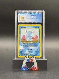 Wooper 71/75 Pokemon 2001 Neo Discovery Unlimited CGC Pristine 10 - Image 1