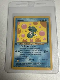 Horsea 62/111 Neo Genesis 1st Edition WOTC Vintage Pokemon - Image 1